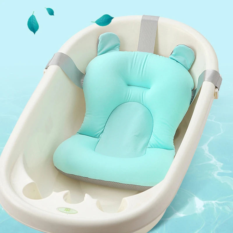 Non-Slip Soft Baby Bath Support Cushion