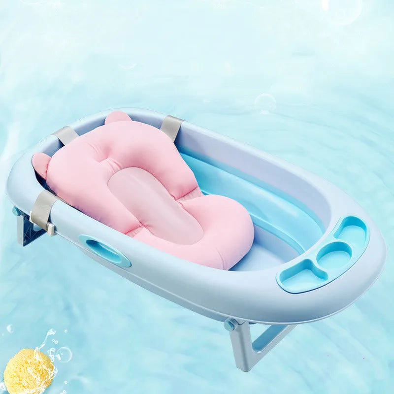 Non-Slip Soft Baby Bath Support Cushion