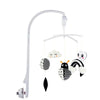 Black and White Animal Crib Mobile with Music