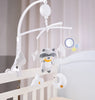 Black and White Animal Crib Mobile with Music