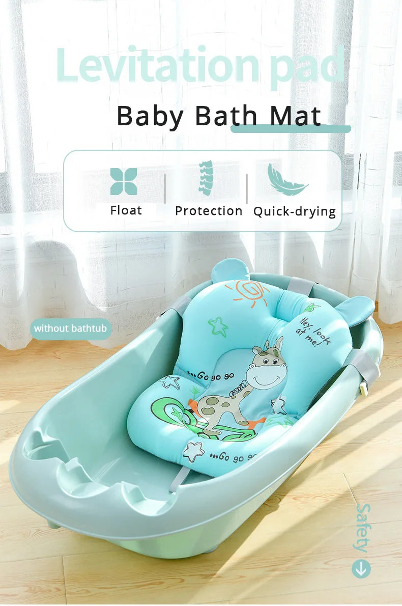 Non-Slip Soft Baby Bath Support Cushion