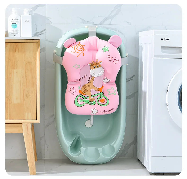 Non-Slip Soft Baby Bath Support Cushion