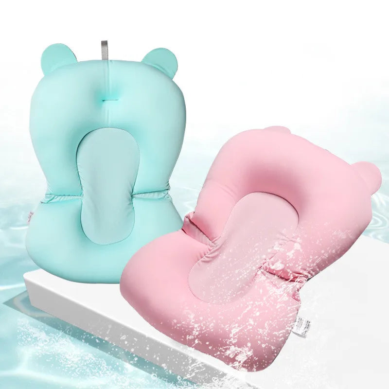 Non-Slip Soft Baby Bath Support Cushion