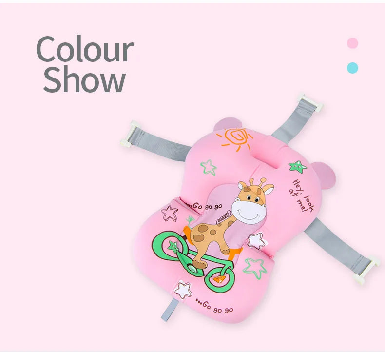 Non-Slip Soft Baby Bath Support Cushion