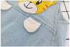 Cute Tiger Denim Baby Jumpsuit