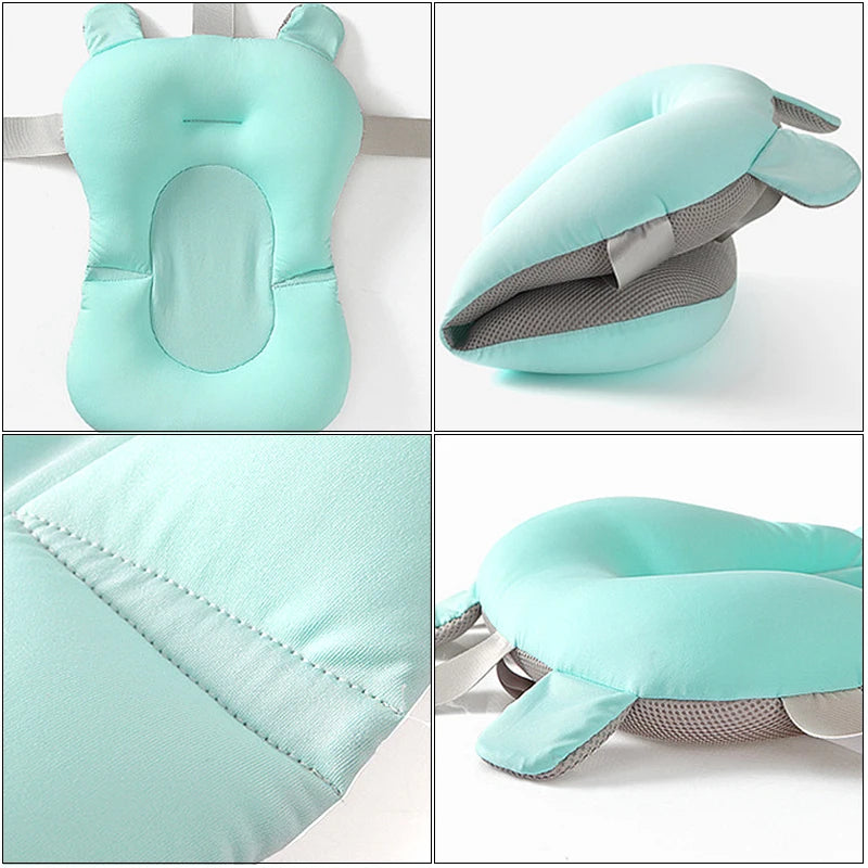 Non-Slip Soft Baby Bath Support Cushion