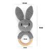 Crochet Animal Rattle Bracelet and Wooden Teethe