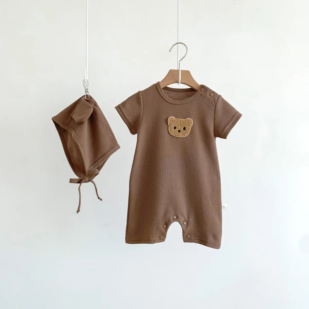 Summer Cotton Baby Romper Set