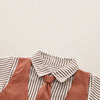 Summer Cotton Shirt and Shorts Outfit Set for Toddlers