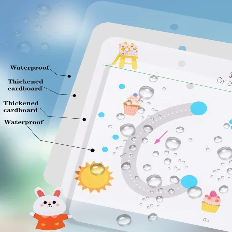Early Learning Reusable Magic Tracing Workbook