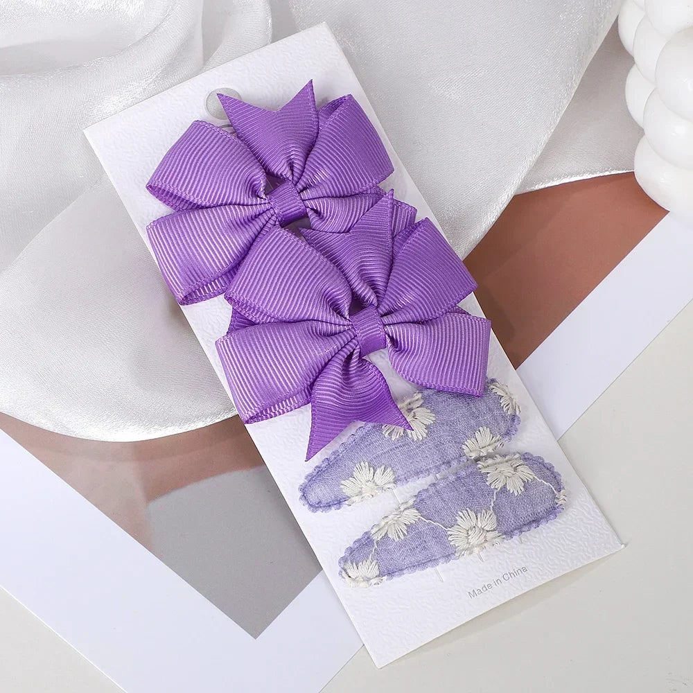 Cute BB Clip Bows Hair Clips