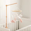 Wooden Baby Crib Mobile with Music Box