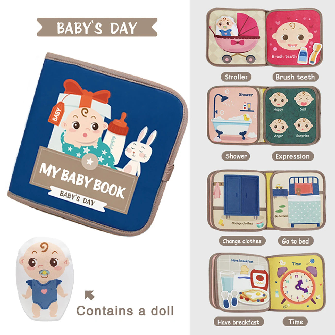 Soft Baby Cloth Books