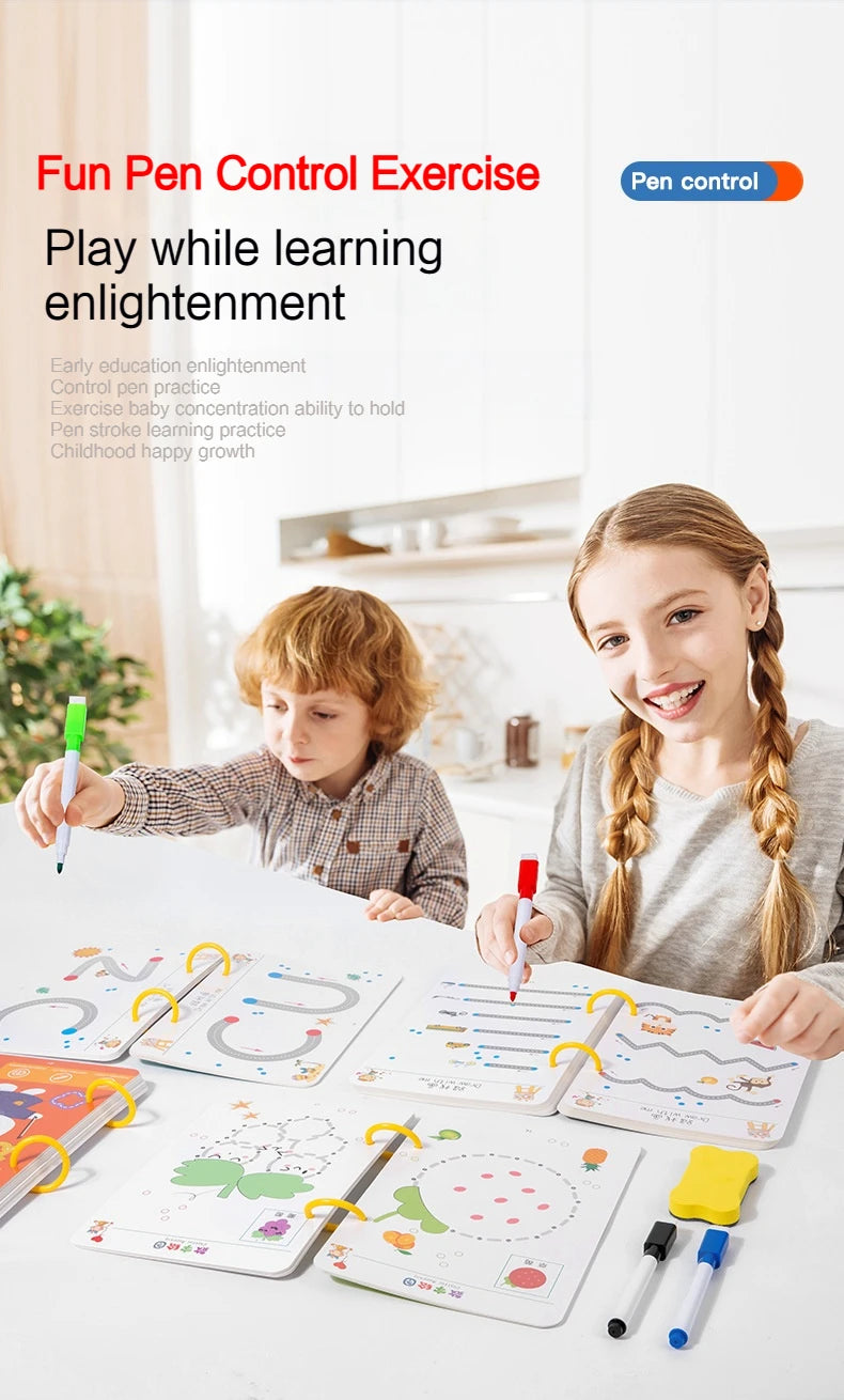 Reusable Magic Tracing Workbook