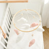 Wooden Baby Crib Mobile with Music Box