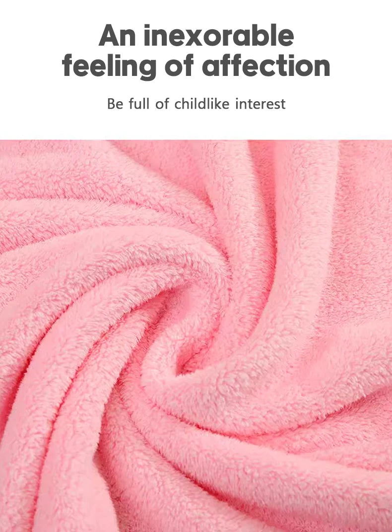 Soft Baby Bath Towel and Swaddle