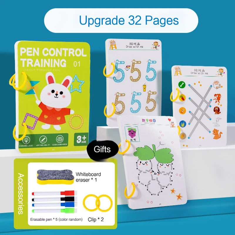 Reusable Magic Tracing Workbook