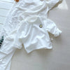 Striped Long Sleeve Cotton Tee for Kids and Toddlers