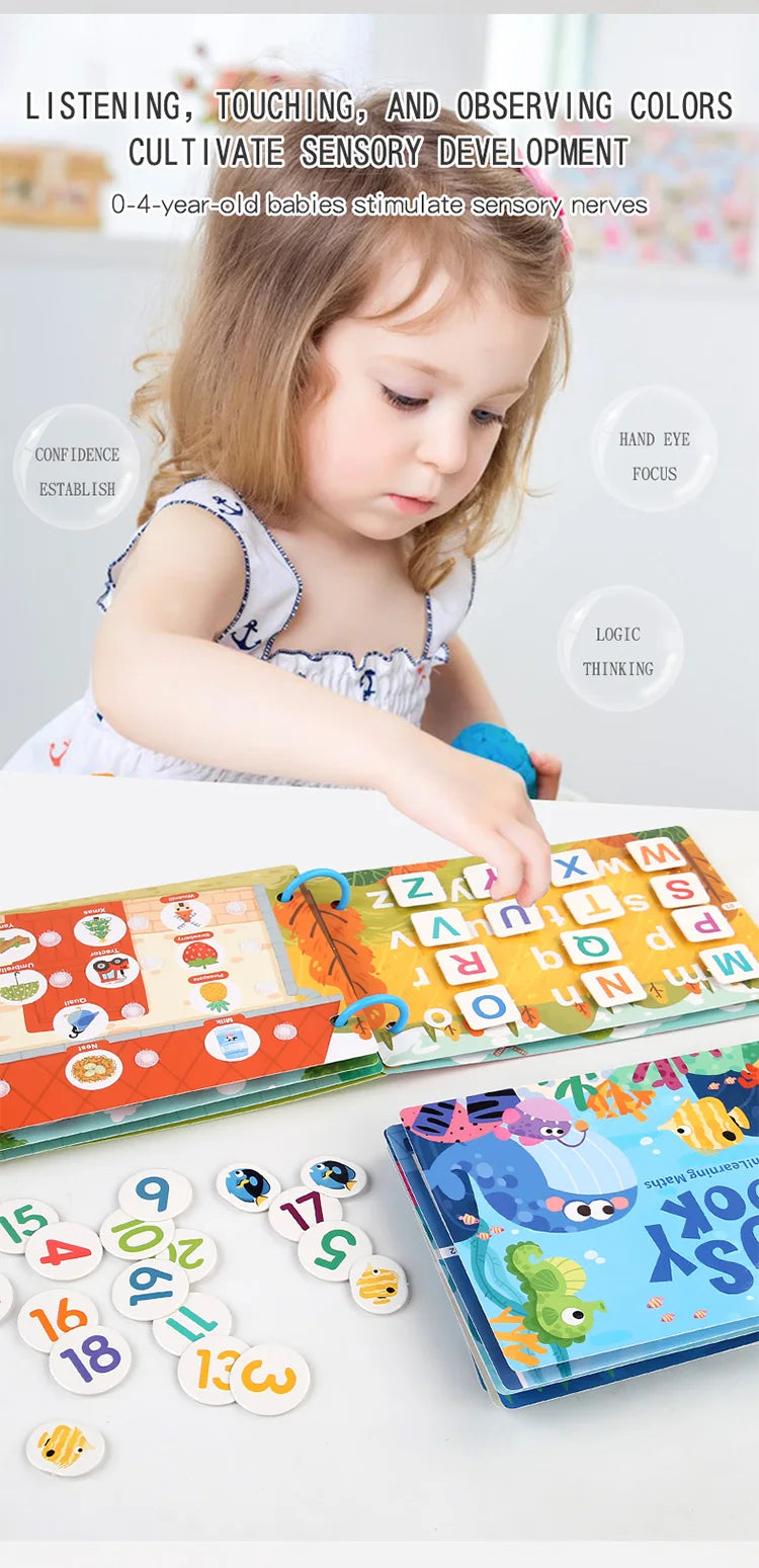 Interactive Learning Binder Quiet Busy Book