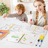 Early Learning Reusable Magic Tracing Workbook