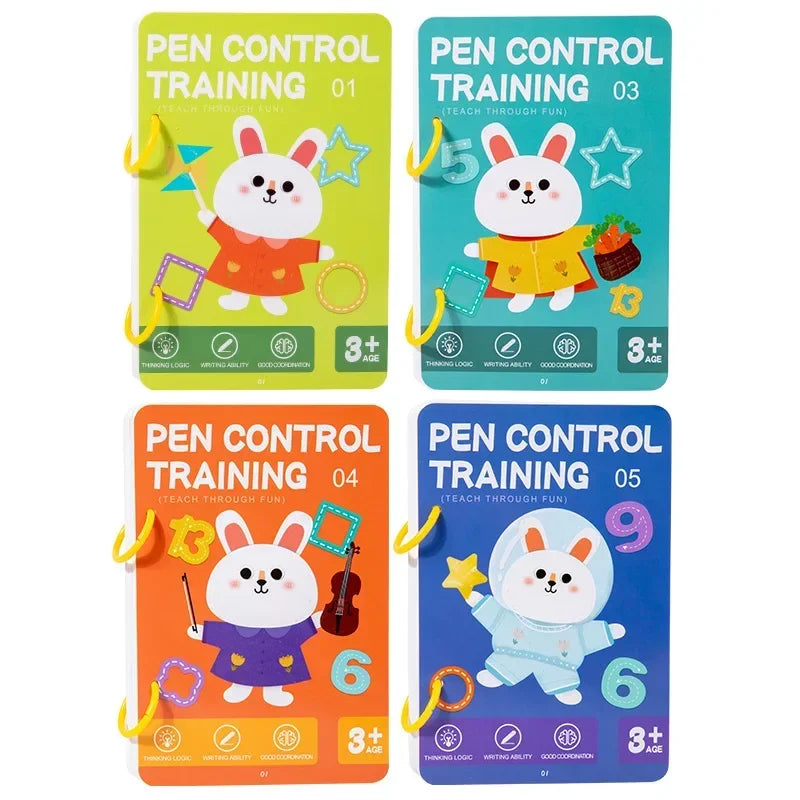 Early Learning Reusable Magic Tracing Workbook