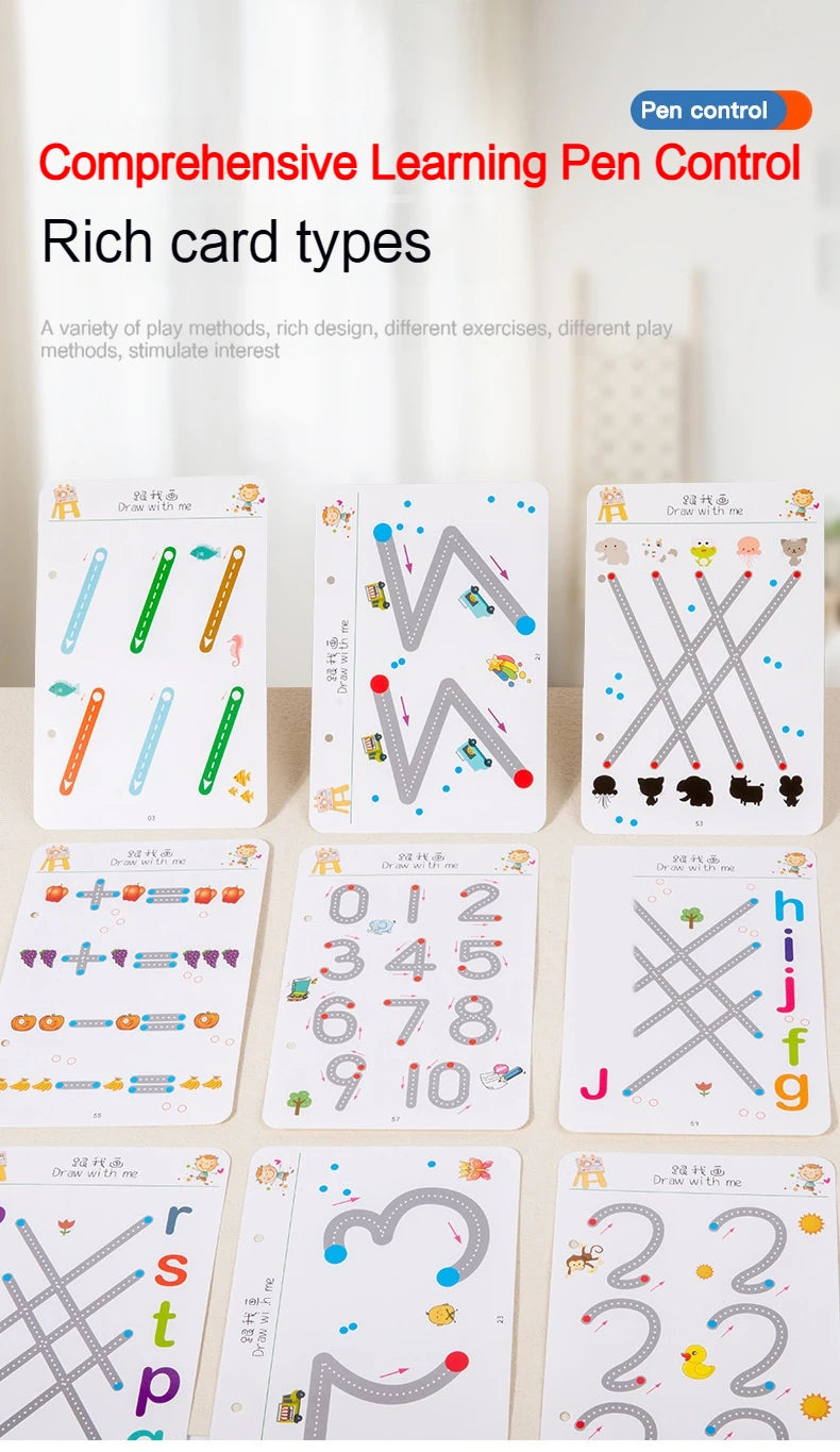 Reusable Magic Tracing Workbook