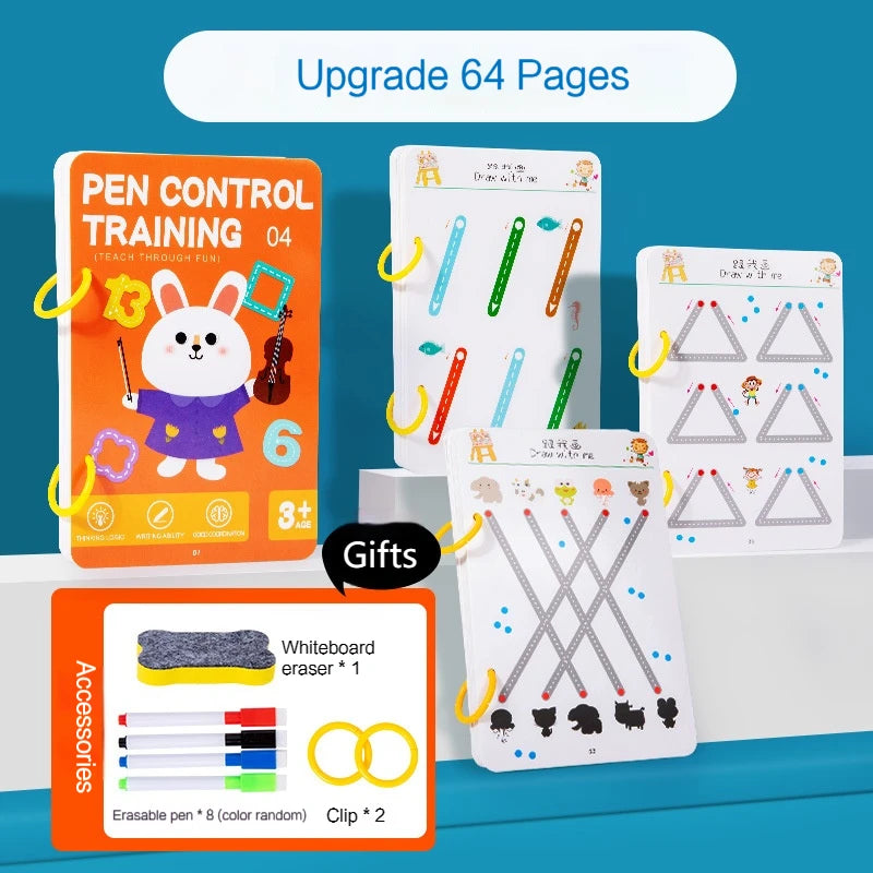 Reusable Magic Tracing Workbook