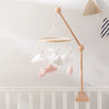 Wooden Baby Crib Mobile with Music Box