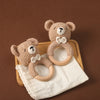 Crochet Animal Rattle Bracelet and Wooden Teethe