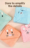 Soft Baby Bath Towel and Swaddle