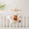 Wooden Baby Crib Mobile with Music Box