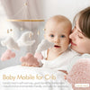 Wooden Baby Crib Mobile with Music Box