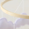 Wooden Baby Crib Mobile with Music Box