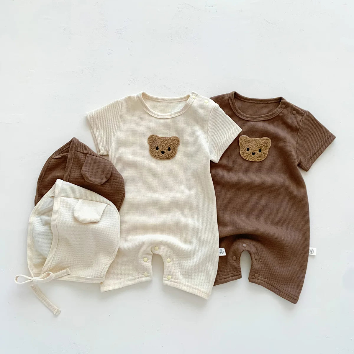 Summer Cotton Baby Romper Set