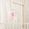Wooden Baby Crib Mobile with Music Box