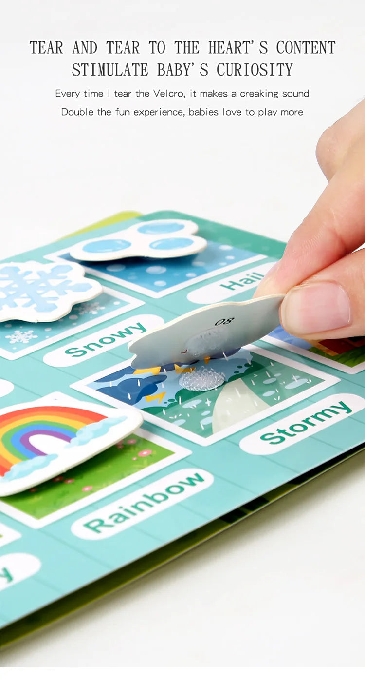 Interactive Learning Binder Quiet Busy Book
