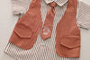 Summer Cotton Shirt and Shorts Outfit Set for Toddlers