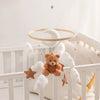 Wooden Baby Crib Mobile with Music Box