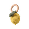 Crochet Animal Rattle Bracelet and Wooden Teethe