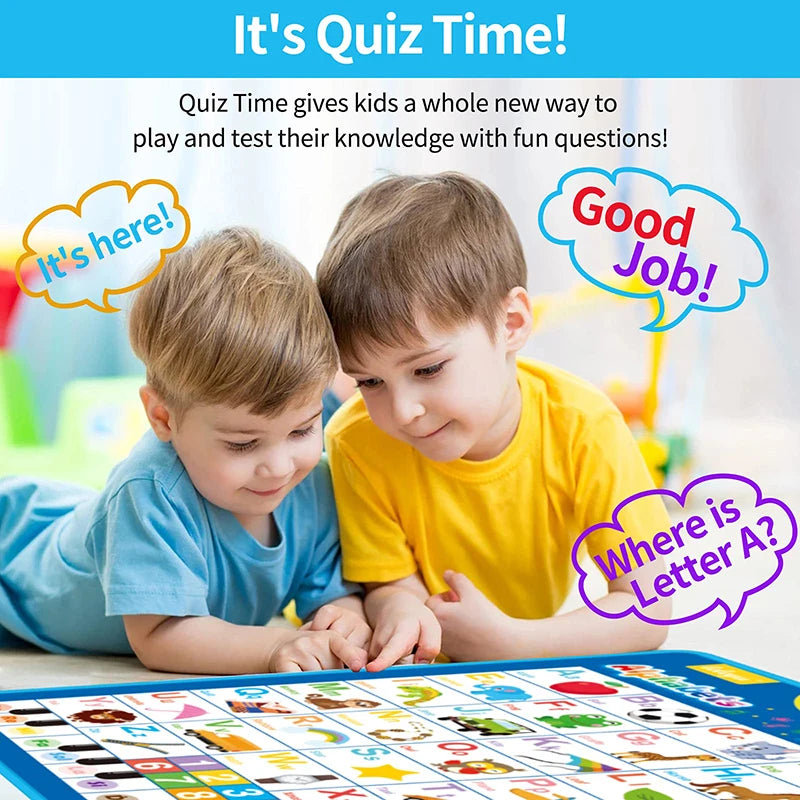 Interactive ABC and 123 Wall Chart