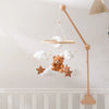 Wooden Baby Crib Mobile with Music Box