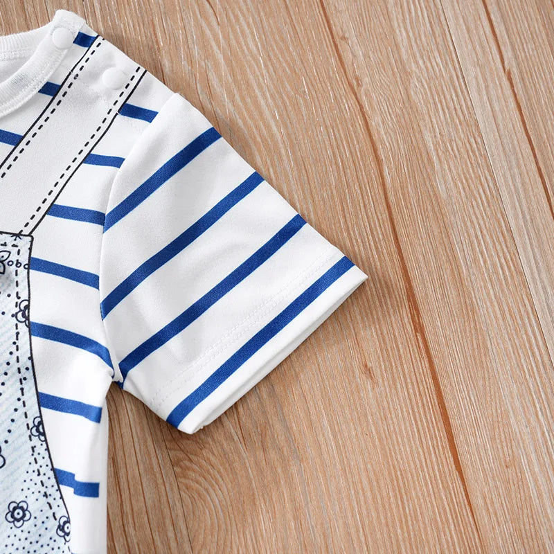 Cartoon Bear Baby Romper