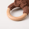 Crochet Animal Rattle Bracelet and Wooden Teethe