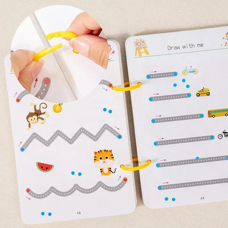 Early Learning Reusable Magic Tracing Workbook