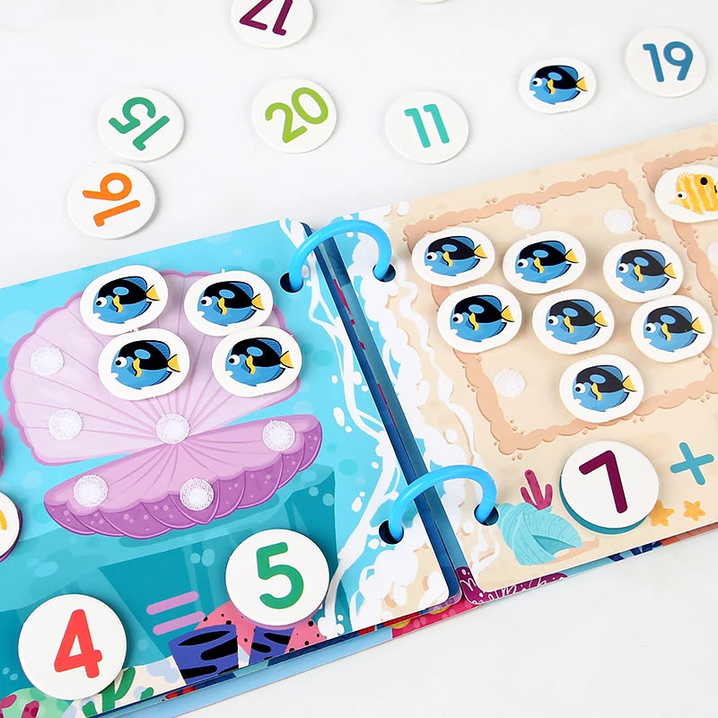 Interactive Learning Binder Quiet Busy Book