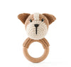 Crochet Animal Rattle Bracelet and Wooden Teethe