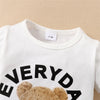 Panda-Themed Baby Romper and Hat Set