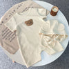 Summer Cotton Baby Romper Set