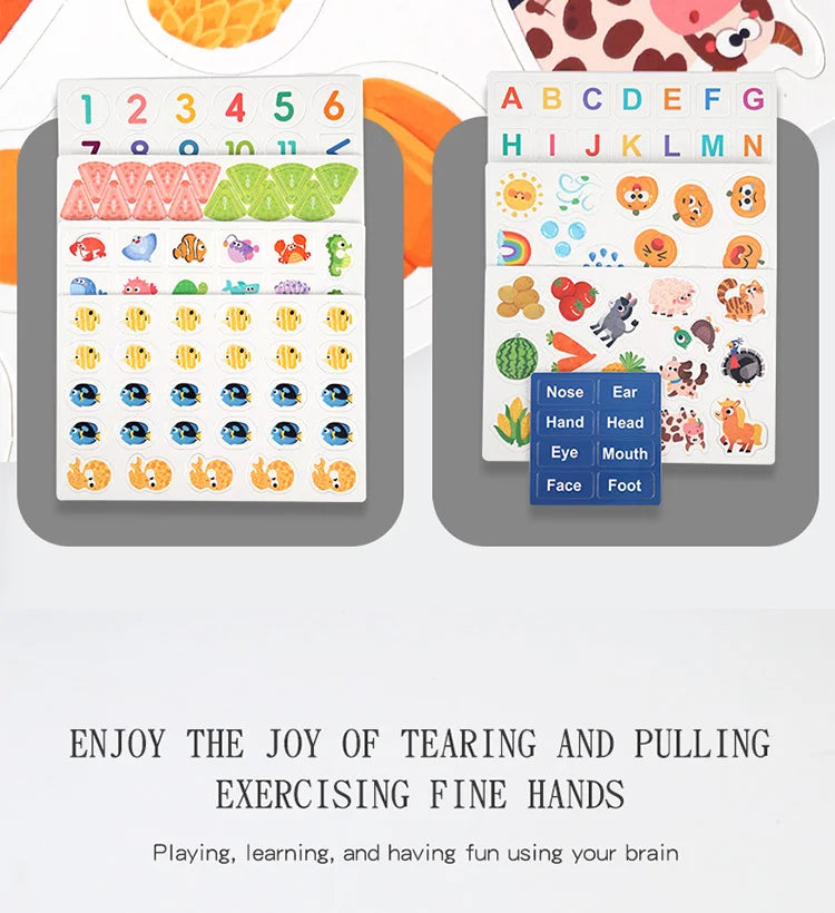 Interactive Learning Binder Quiet Busy Book