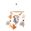 Wooden Baby Crib Mobile with Music Box